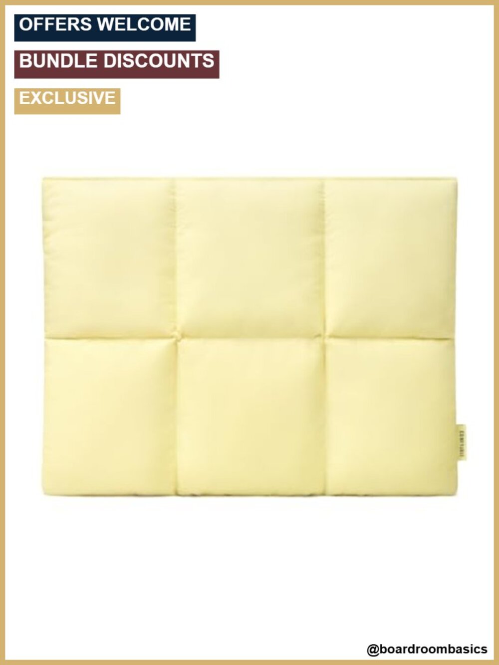 Puffy Laptop Sleeve 13 14 Inch Quilted Puffer Carrying Case Magnetic
